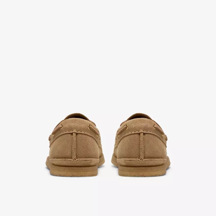 Chaussures bateau Godney pour femme en daim érable Chaussures bateau Godney pour femme en daim érable