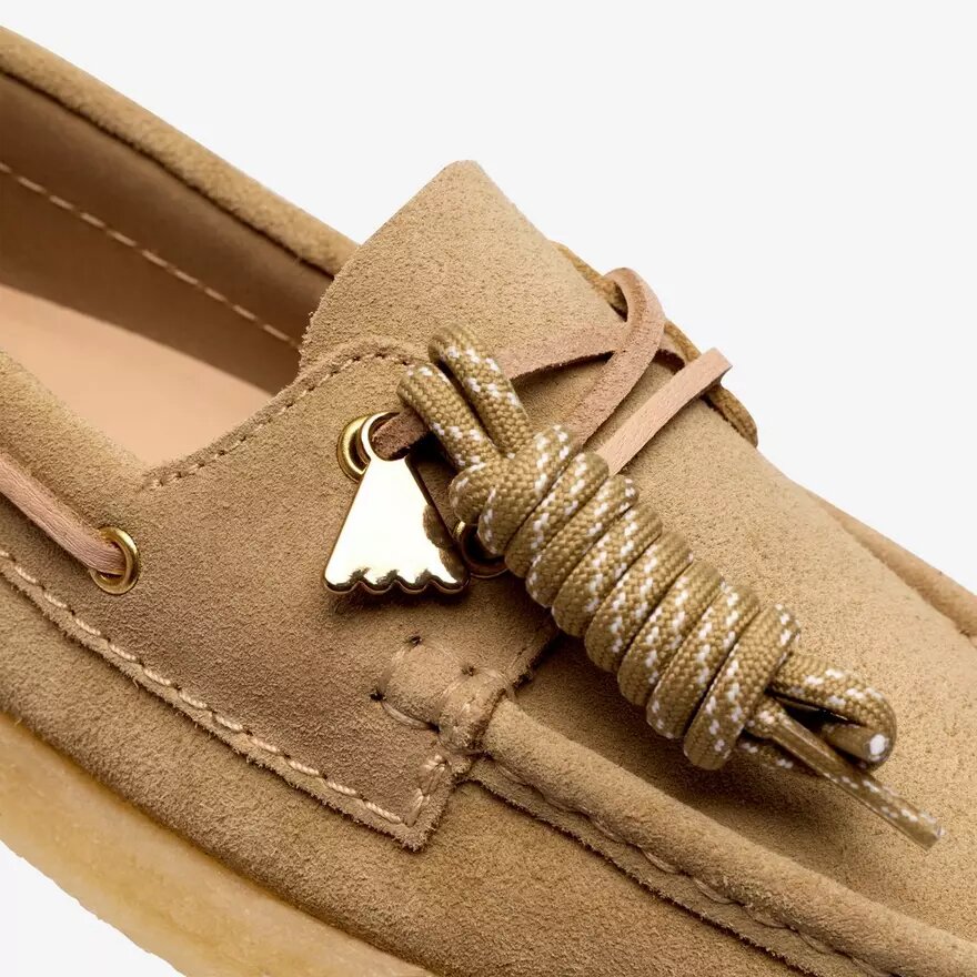 Chaussures bateau Godney pour femme en daim érable Chaussures bateau Godney pour femme en daim érable