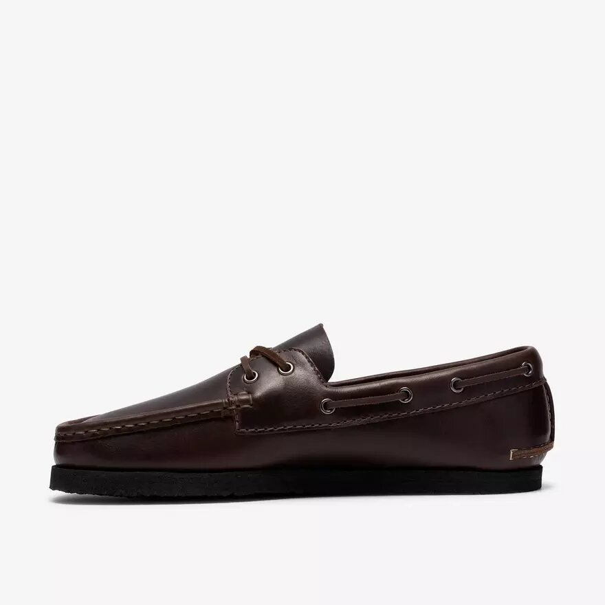 Chaussures bateau Godney pour homme en cuir marron Chaussures bateau Godney pour homme en cuir marron