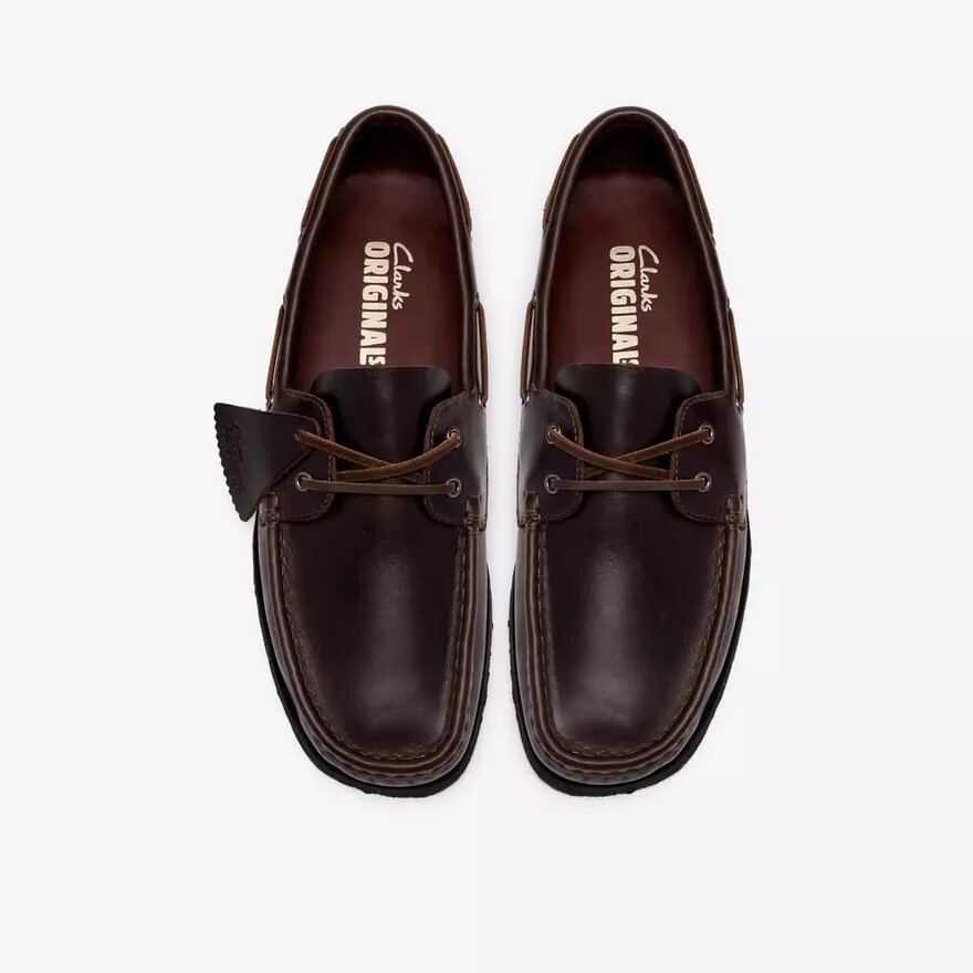 Chaussures bateau Godney pour homme en cuir marron Chaussures bateau Godney pour homme en cuir marron