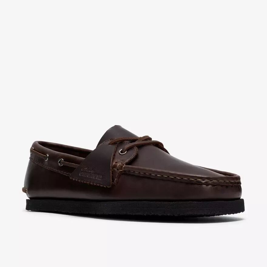 Chaussures bateau Godney pour homme en cuir marron Chaussures bateau Godney pour homme en cuir marron