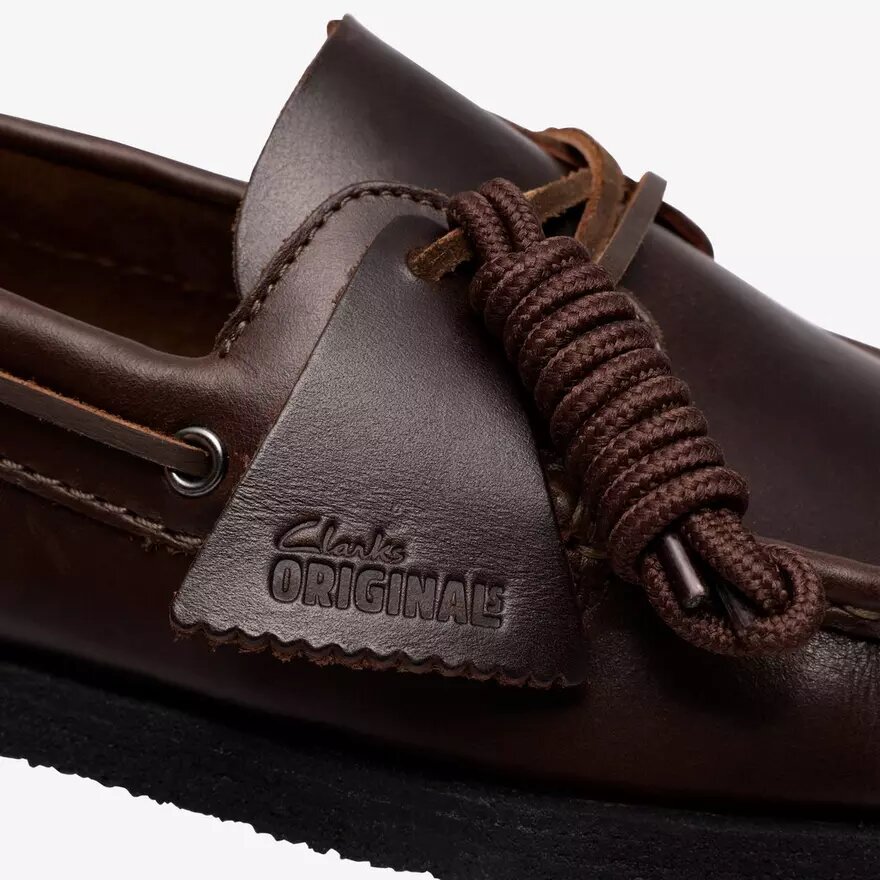 Chaussures bateau Godney pour homme en cuir marron Chaussures bateau Godney pour homme en cuir marron
