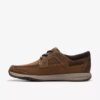 Chaussures bateau à lacets Sailview pour homme en cuir ciré