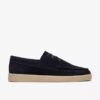 Chaussures bateau Lockford pour homme en daim bleu marine Chaussures bateau Lockford pour homme en daim bleu marine