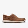 Chaussures bateau pour homme Sailview à lacets en nubuck beige clair Chaussures bateau pour homme Sailview à lacets en nubuck beige clair