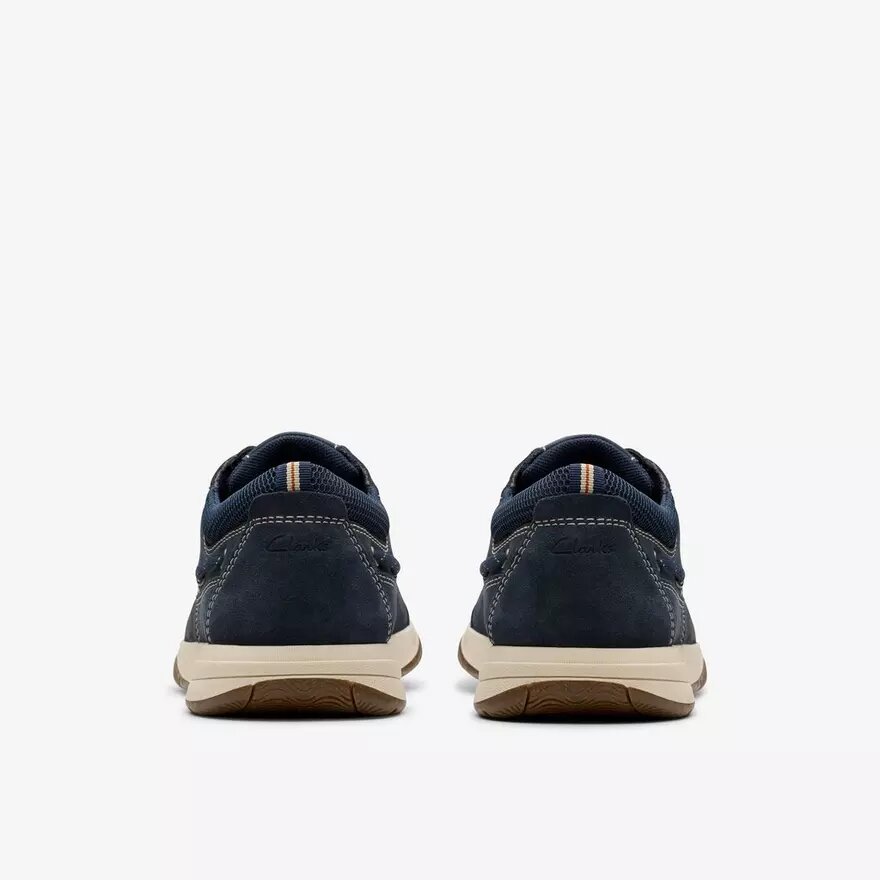 Chaussures bateau Sailview à lacets pour homme en nubuck bleu marine Chaussures bateau Sailview à lacets pour homme en nubuck bleu marine