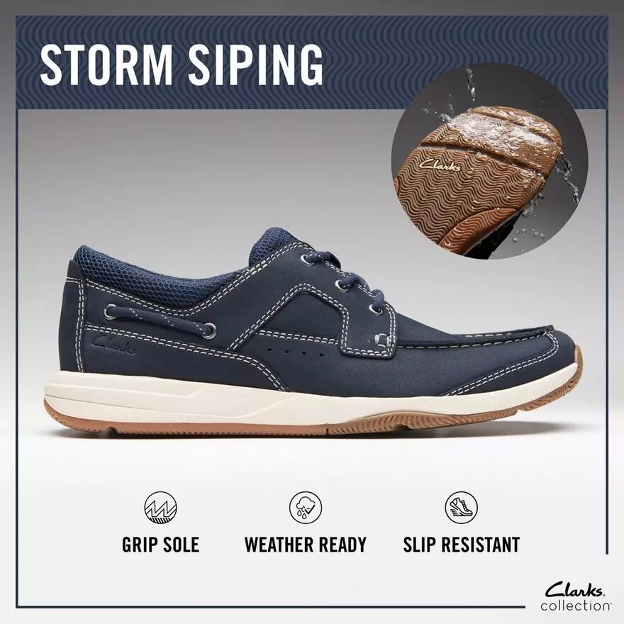 Chaussures bateau Sailview à lacets pour homme en nubuck bleu marine Chaussures bateau Sailview à lacets pour homme en nubuck bleu marine