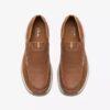 Chaussures bateau sans lacets Sailview Step pour homme en nubuck beige clair en version à enfiler Chaussures bateau sans lacets Sailview Step pour homme en nubuck beige clair en version à enfiler