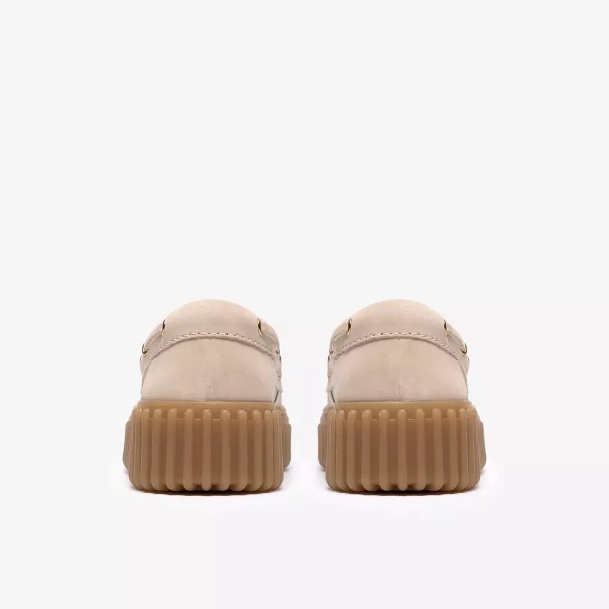 Chaussures bateau Torhill pour femme en nubuck crème Chaussures bateau Torhill pour femme en nubuck crème
