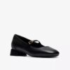 Chaussures à bride Daiss30 Bar en cuir noir pour femme Chaussures à bride Daiss30 Bar en cuir noir pour femme
