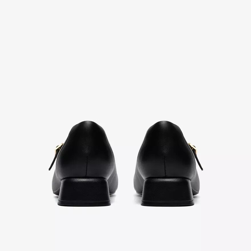 Chaussures à bride Daiss30 Bar en cuir noir pour femme Chaussures à bride Daiss30 Bar en cuir noir pour femme
