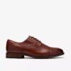 Chaussures brogues Bowburn Cap en cuir beige pour homme Chaussures brogues Bowburn Cap en cuir beige pour homme