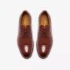 Chaussures brogues Bowburn Cap en cuir beige pour homme Chaussures brogues Bowburn Cap en cuir beige pour homme