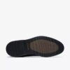 Chaussures Chukka Monahan noires lisses pour homme