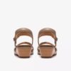 Chaussures compensées Kacha Twist pour femme, en cuir mélangé, couleur taupe, de la marque Us Chaussures compensées Kacha Twist pour femme, en cuir mélangé, couleur taupe, de la marque Us