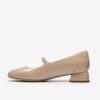 Chaussures Daiss30 Bar en cuir verni beige pour femme Chaussures Daiss30 Bar en cuir verni beige pour femme