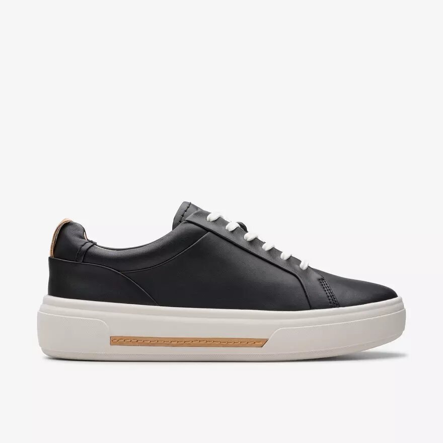 Chaussures de marche Hollyhock en cuir noir pour femme Chaussures de marche Hollyhock en cuir noir pour femme