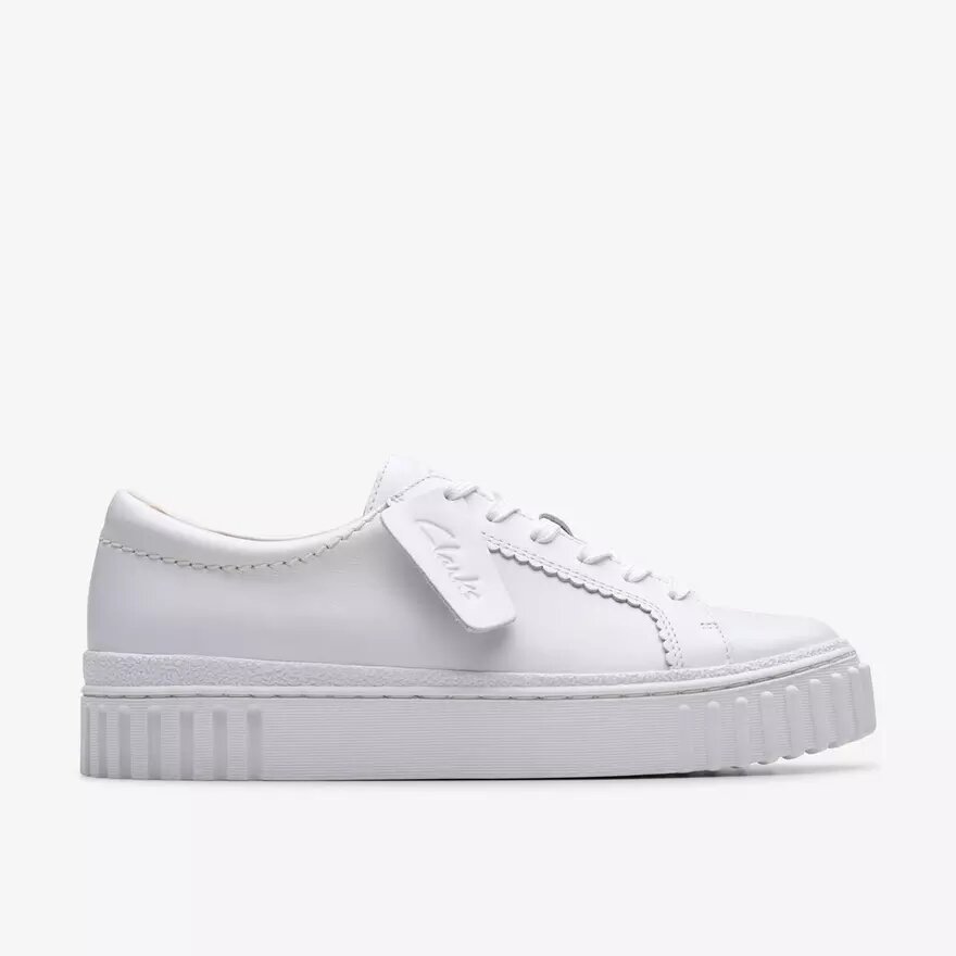Chaussures de marche Mayhill en cuir blanc pour femme Chaussures de marche Mayhill en cuir blanc pour femme