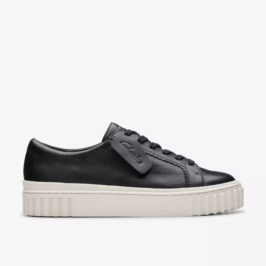 Chaussures de marche Mayhill en cuir noir pour femme Chaussures de marche Mayhill en cuir noir pour femme
