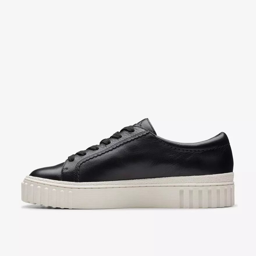 Chaussures de marche Mayhill en cuir noir pour femme Chaussures de marche Mayhill en cuir noir pour femme