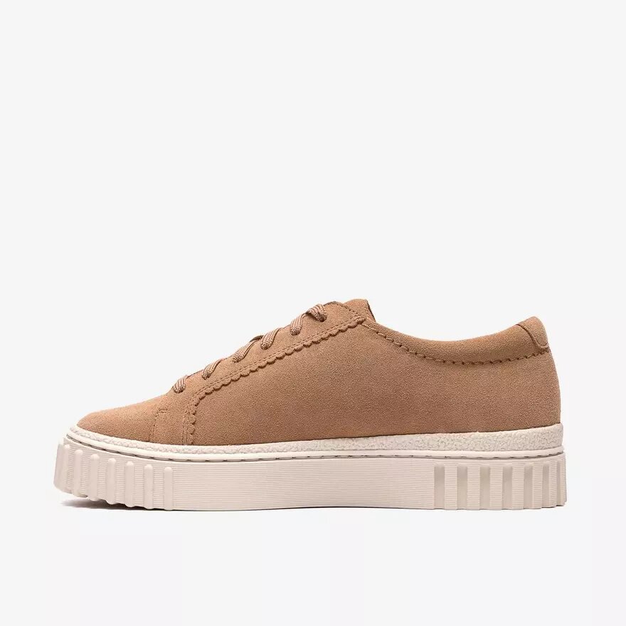 Chaussures de marche Mayhill en daim beige pour femme Chaussures de marche Mayhill en daim beige pour femme