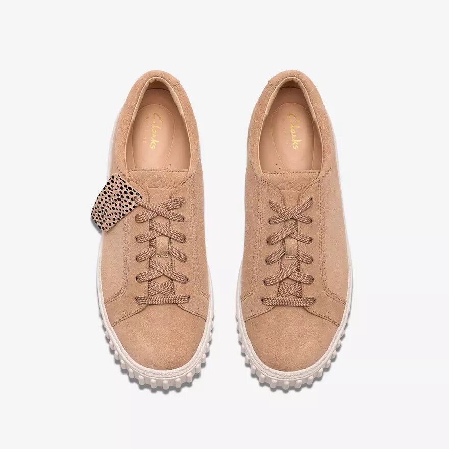 Chaussures de marche Mayhill en daim beige pour femme Chaussures de marche Mayhill en daim beige pour femme