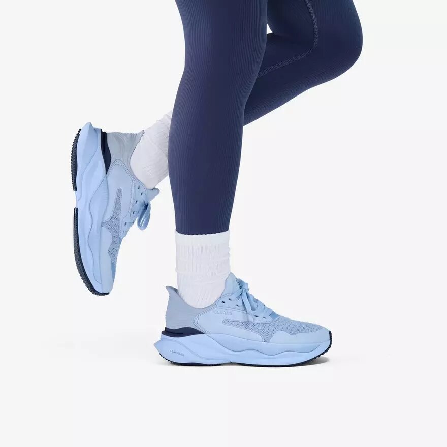 Chaussures de marche Pace Walk bleu clair pour femme Chaussures de marche Pace Walk bleu clair pour femme