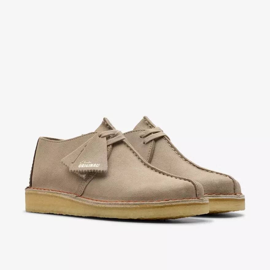 Chaussures Desert Trek pour femme en daim couleur sable Aucune Chaussures Desert Trek pour femme en daim couleur sable Aucune