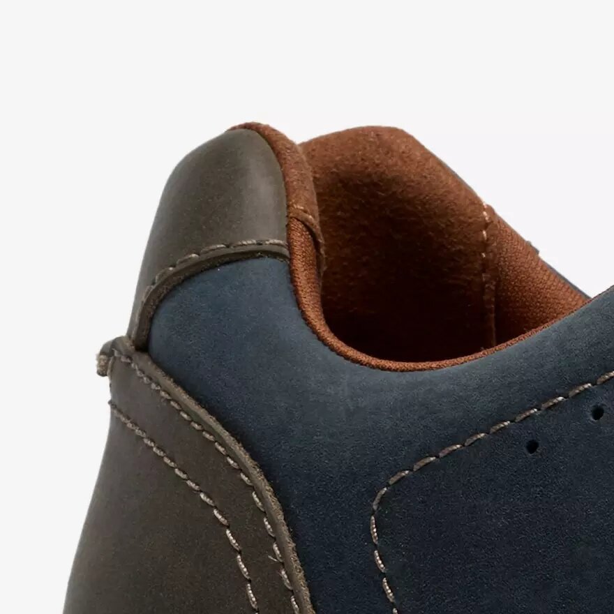 Chaussures en cuir bleu marine à lacets Craftwell pour homme Chaussures en cuir bleu marine à lacets Craftwell pour homme
