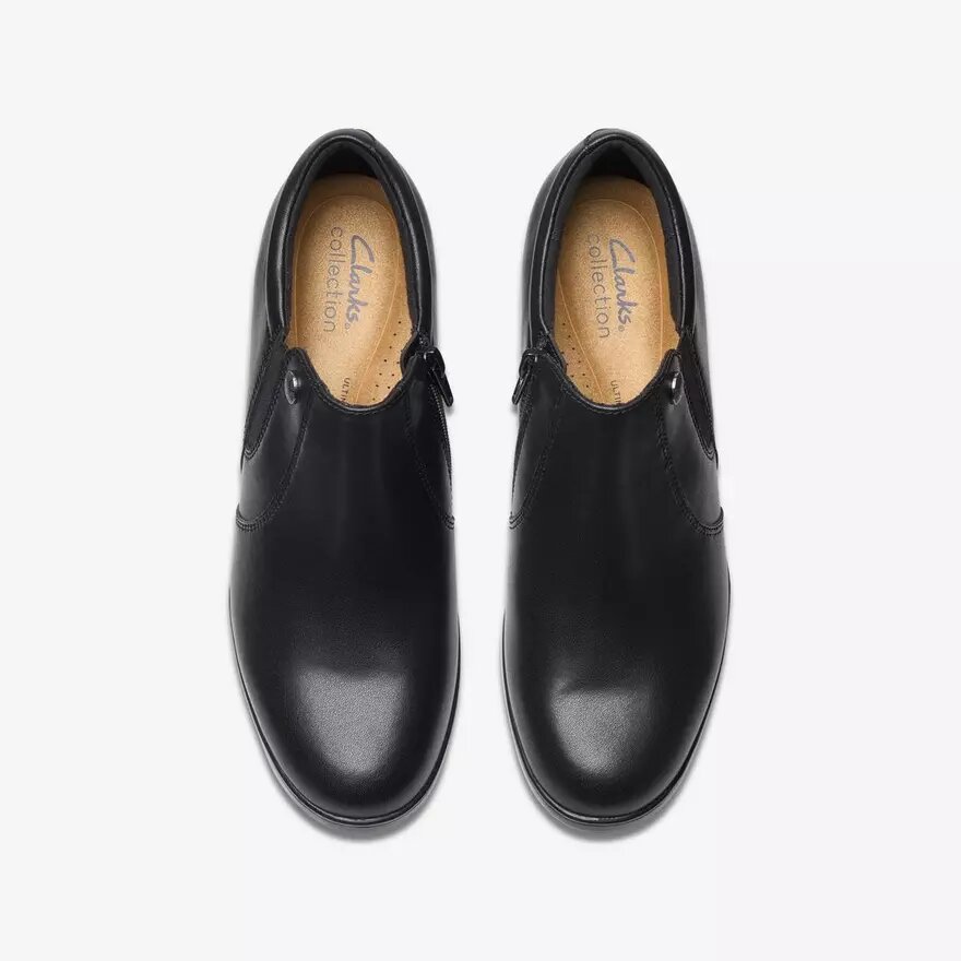 Chaussures en cuir noir Emily 2 Reyna pour femme Chaussures en cuir noir Emily 2 Reyna pour femme