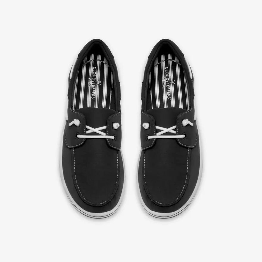 Chaussures à enfiler Breeze Edge noires pour femme Chaussures à enfiler Breeze Edge noires pour femme
