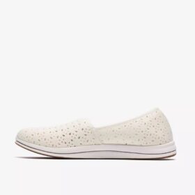 Chaussures à enfiler Breeze Lily blanches pour femme Chaussures à enfiler Breeze Lily blanches pour femme