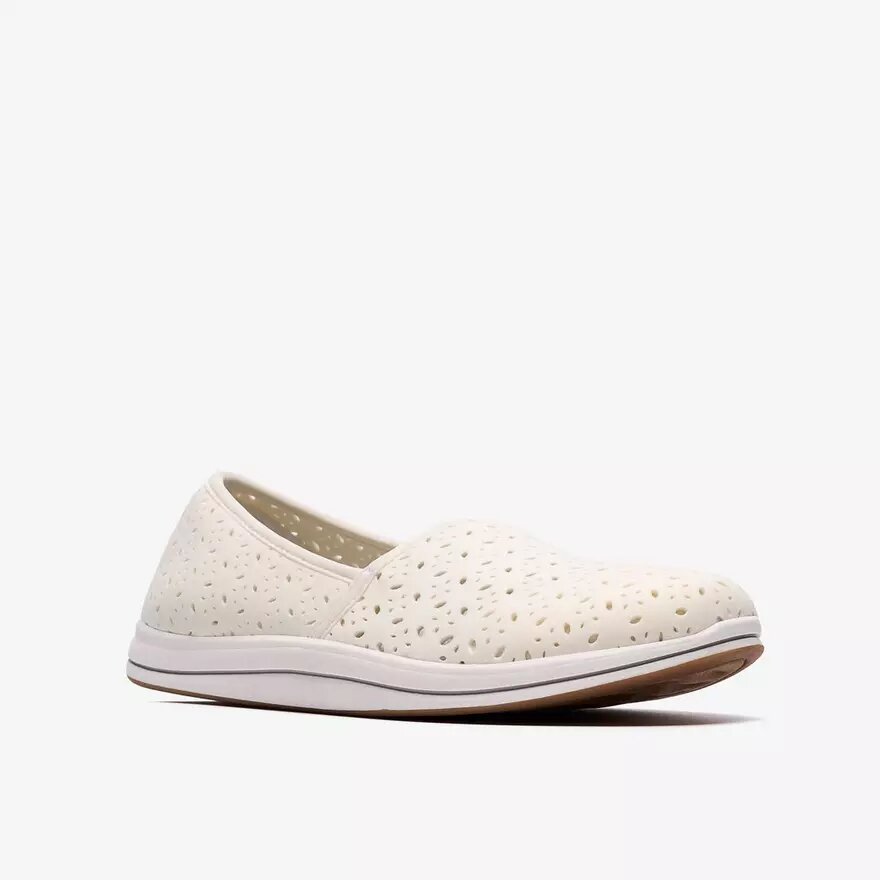 Chaussures à enfiler Breeze Lily blanches pour femme Chaussures à enfiler Breeze Lily blanches pour femme
