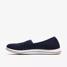Chaussures à enfiler Breeze Lily bleu marine pour femme