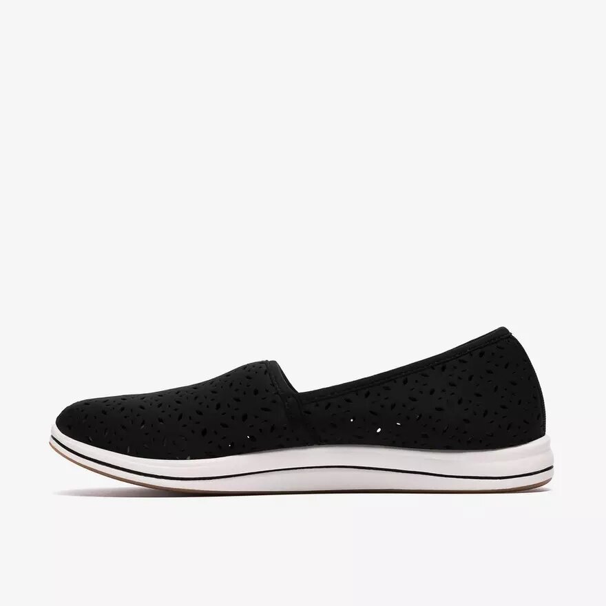 Chaussures à enfiler Breeze Lily noires pour femme Chaussures à enfiler Breeze Lily noires pour femme
