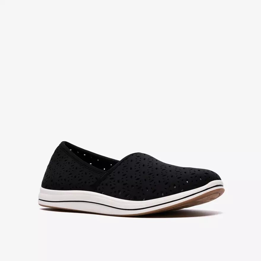 Chaussures à enfiler Breeze Lily noires pour femme Chaussures à enfiler Breeze Lily noires pour femme