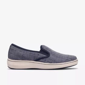 Chaussures à enfiler Breeze Sky Zoe en toile bleu marine pour femme