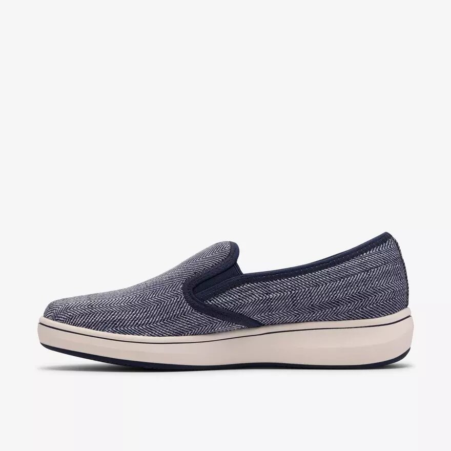 Chaussures à enfiler Breeze Sky Zoe en toile bleu marine pour femme Chaussures à enfiler Breeze Sky Zoe en toile bleu marine pour femme