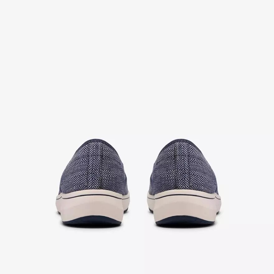 Chaussures à enfiler Breeze Sky Zoe en toile bleu marine pour femme Chaussures à enfiler Breeze Sky Zoe en toile bleu marine pour femme
