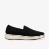 Chaussures à enfiler Breeze Sky Zoe en toile noire pour femme Chaussures à enfiler Breeze Sky Zoe en toile noire pour femme