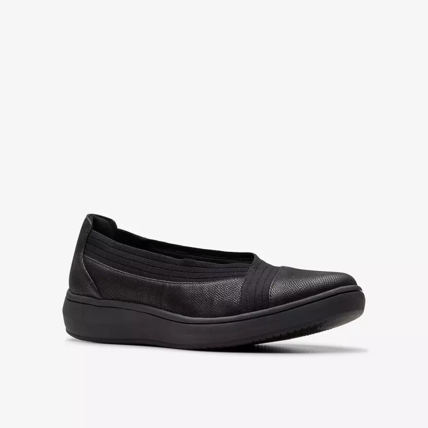 Chaussures à enfiler Breezesky Air pour femme, en textile noir Chaussures à enfiler Breezesky Air pour femme, en textile noir