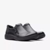 Chaussures à enfiler Carleigh Ray en cuir noir pour femme Chaussures à enfiler Carleigh Ray en cuir noir pour femme