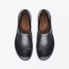 Chaussures à enfiler Carleigh Ray en cuir noir pour femme Chaussures à enfiler Carleigh Ray en cuir noir pour femme