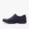 Chaussures à enfiler Carleigh Ray en nubuck bleu marine pour femme Chaussures à enfiler Carleigh Ray en nubuck bleu marine pour femme
