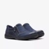 Chaussures à enfiler Carleigh Ray en nubuck bleu marine pour femme Chaussures à enfiler Carleigh Ray en nubuck bleu marine pour femme