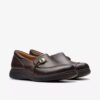 Chaussures à enfiler Certina Ease en cuir marron foncé pour femme Chaussures à enfiler Certina Ease en cuir marron foncé pour femme