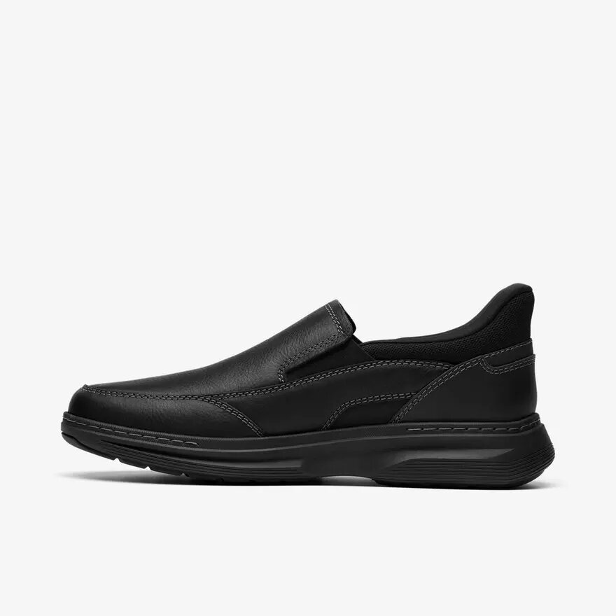 Chaussures à enfiler Craftwell Step noires pour homme Chaussures à enfiler Craftwell Step noires pour homme