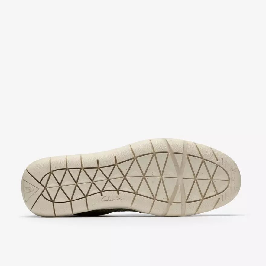 Chaussures à enfiler Flexway Step pour homme, en tricot olive Chaussures à enfiler Flexway Step pour homme, en tricot olive