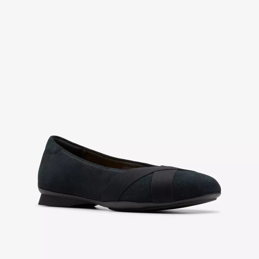 Chaussures à enfiler Jazmynn Gem en daim noir pour femme Chaussures à enfiler Jazmynn Gem en daim noir pour femme