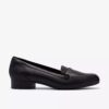 Chaussures à enfiler Juliet Mia en cuir noir pour femme Chaussures à enfiler Juliet Mia en cuir noir pour femme